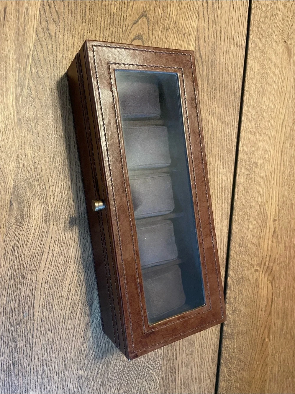 Leather Watch/Jewelry Storage Case